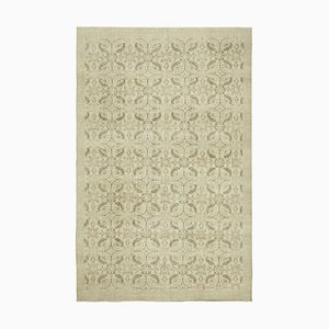 Alfombra turca vintage en beige