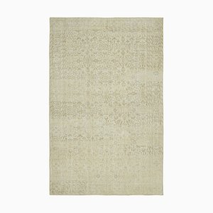 Alfombra turca vintage en beige