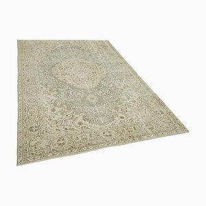 Alfombra turca vintage en beige