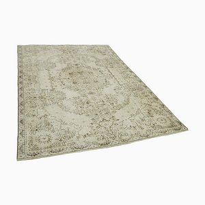 Alfombra turca vintage en beige