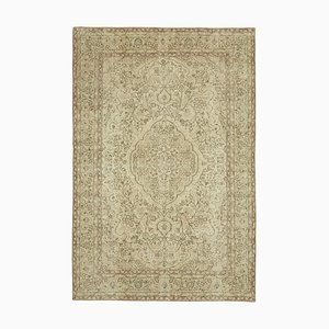 Alfombra turca vintage en beige