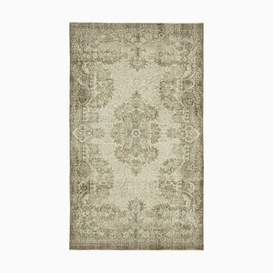 Alfombra turca vintage en beige