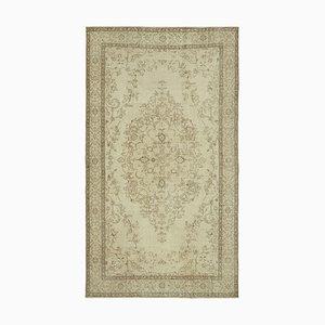 Alfombra turca vintage en beige