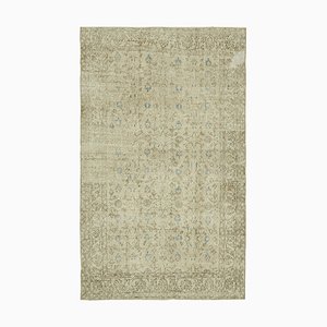 Alfombra turca vintage en beige