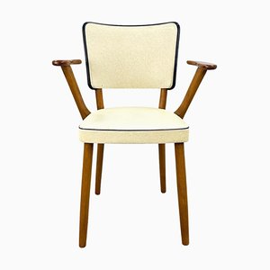 Weißer Stuhl aus Holz von Stevens