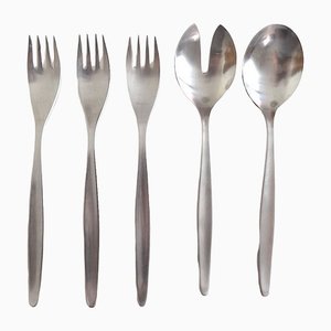 Stockholm Cutlery by Kurt Mayer for WMF, Set of 5
