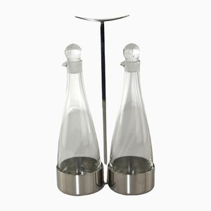 Vinegar and Oil Decanters by Marianne Denzel for Berndorf, 1960s