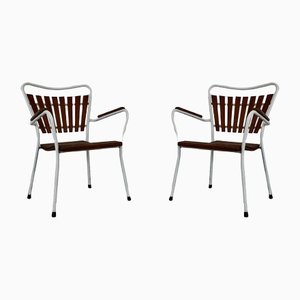 Scandinavian Ellen Garden Chairs, Set of 2