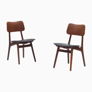 Dining Chairs by Louis Van Teeffelen for Wébé, 1960s, Set of 4