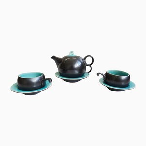 Servizio Mid-Century in ceramica per 2, set di 6