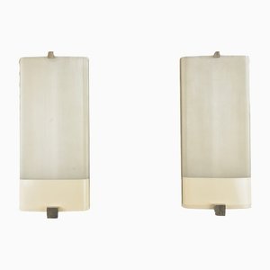 French Art Deco Wall Lamps, 1940 , Set of 2