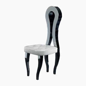 Italian Eco-Pelle Silhouette Dining Chair from VGnewtrend