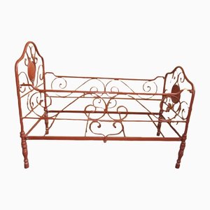 Ancient Wrought Iron Cot