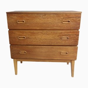 Danish Style Chest of Drawers in Wood, 1960s