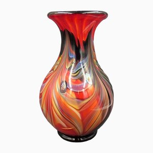 Italienische Vase aus Murano Glas, 1950