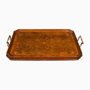 Antique English Oak Butlers Serving Tray