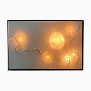 Lunar Landscape Wall Lamp, Italy, 1980