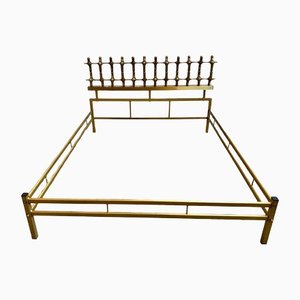 Vintage Bronze Bed Frame by Luciano Frigerio for Desio