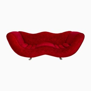 Red Fabric Laola Hookipa 2-Seat Sofa from Bretz