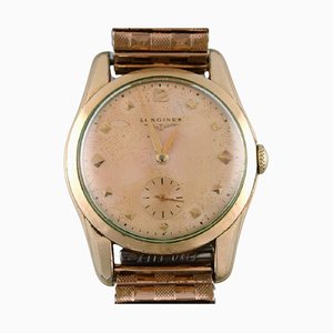 Vintage Herren Armbanduhr von Longines, 1940er