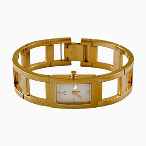 Spätes 20. Jh. Klassische Damen-Armbanduhr von Calvin Klein