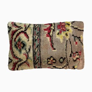 Housse de Coussin Tapis Vintage Fait Main