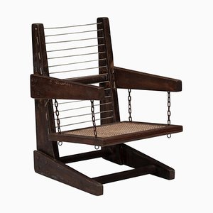 Demountable PJ-010615 Hanging Armchair by Pierre Jeanneret for Chandigarh, 1953