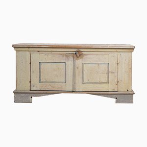 Low Antique Swedish Gustavian Country Sideboard