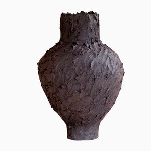 Vase Sculpture Tsubo 10 en Céramique par Noe Kuremoto