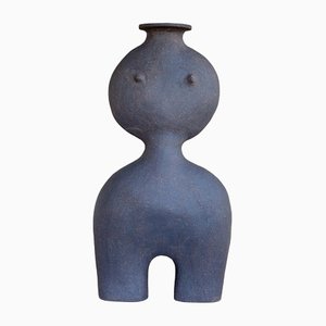 Haniwa Warrior 22 Ceramic Sculpture by Noe Kuremoto