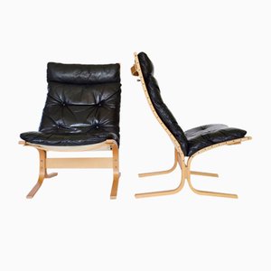Siesta Sessel mit Hoher Rückenlehne von Ingmar Relling für Westnofa, 2er Set