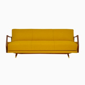 Daybed Sofa with Fold-Out Function, 1950s