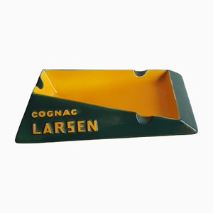 Large Asymetric Ashtray by S. Clement for Cognac Larsen