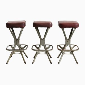 Vintage Bar Stools by Evertaut, Set of 3