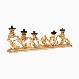 Baroque Style Gold Candleholder