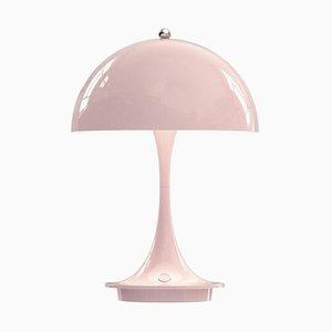 Panthella Portable Metal Table Lamp by Louis Poulsen
