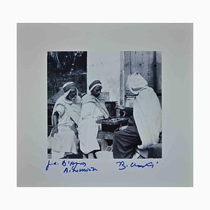 Bettino Craxi, Arab Game, Original Photolithograph, 1990s