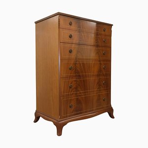 Scotland Flamed Figure Chest of Drawers from Beithcraft Ltd