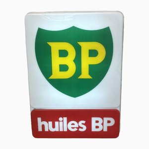 Huiles BP Double Sided Light Box Sign