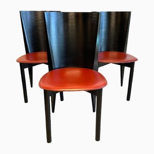 Italienische Vintage Stühle, 3er Set
