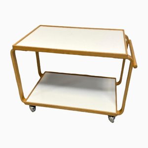 Birch and Laminate Serving Trolley