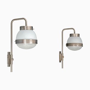 Wall Lights by Sergio Mazza for Artemide, Set of 2