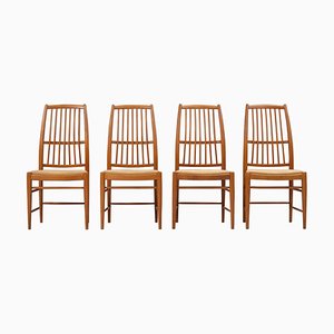 Swedish Napoli Dining Room Chairs by David Rosén for NK, 1953, Set of 4