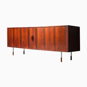 Danish Sideboard in Rosewood and Metal by Arne Vodder by for Sibast Møbler, 1960s
