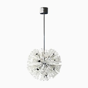 Lampadario Dandelion Sputnik di Emil Stejnar per Rupert Nikoll, Austria, 1955