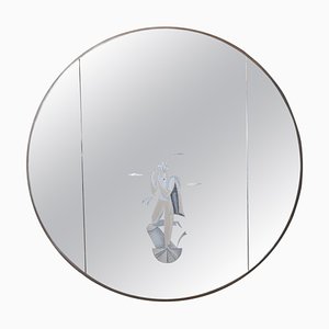 Italian Serigraphed Mirror by BBPR Architects Studio for Nesto, 1960