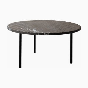 M Pietra Grey Gruff Grooved Coffee Table by Un'common