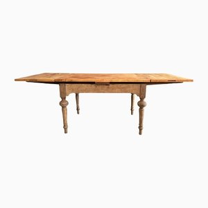 Antique Pull-Out Table in Oak