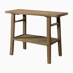 Table Console Antique en Orme