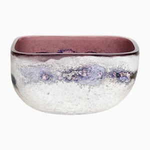 Murano Glas Excavation Vase von Alfredo Barbini
